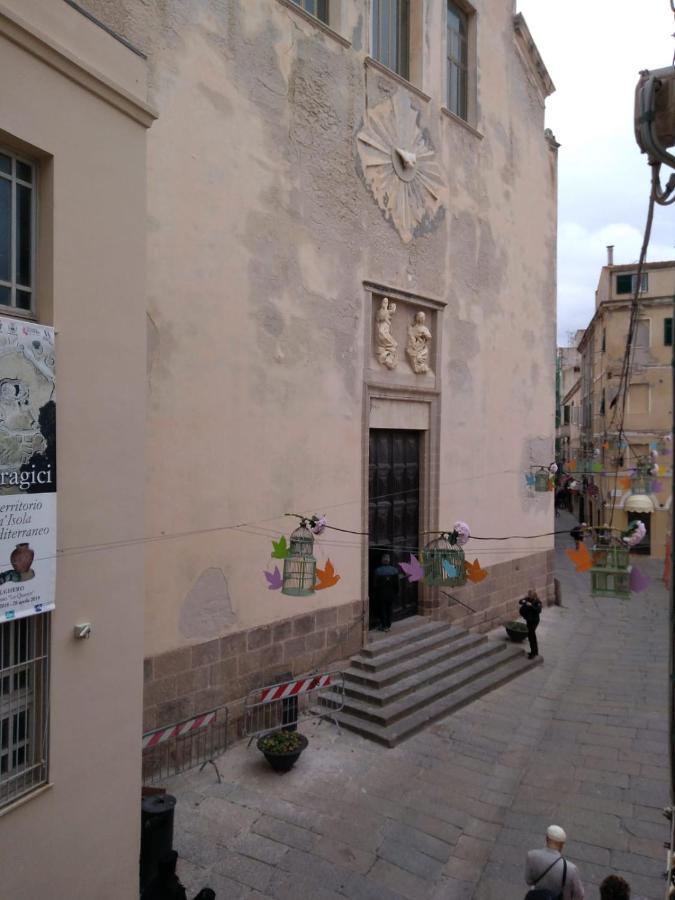 Piazza Ginnasio Affittacamere Alghero Exterior foto